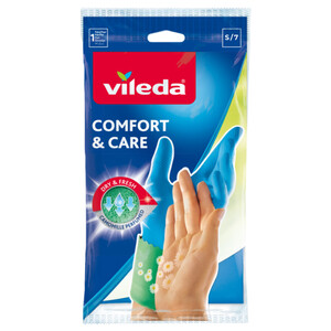 Vileda Gloves Dry Comfort Small