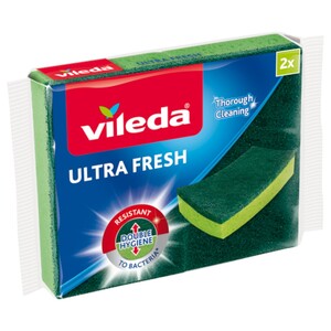 Vileda Scourers Ultra Fresh Double Hygiene