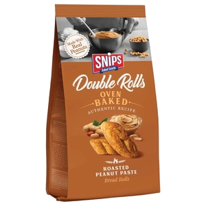 Snips Double Bread Rolls Peanut Paste 130G