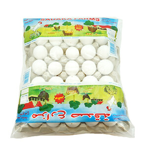 Sadaka Farm White Eggs 30Pcs