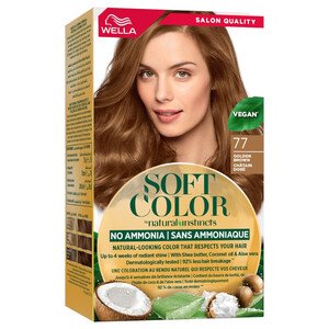 Wella Soft Color Natural Instincts Hair Color Golden Brown 77