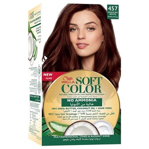 Wella Hair Color Kit Medium Red Brown 457