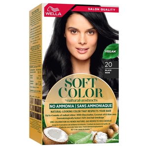 Wella Soft Color Natural Instincts Hair Color 20 Black