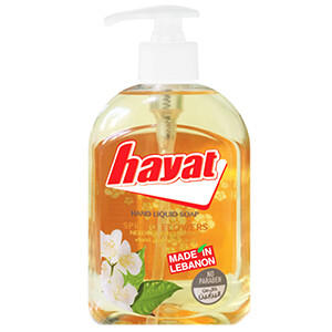 Hayat Hand Liquid Soap Spring Flowers 400Ml