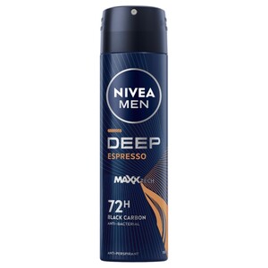 Nivea Deodorant Spray Deep Black Carbon Espresso 150Ml