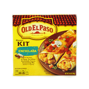 Old El Paso Dinner Kit Enchilada 6 Tortillas 14 Oz