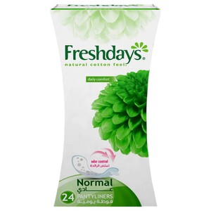 Freshdays Pantyliners Normal 24 Pads