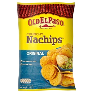 Old El Paso Crunchy Nachips Original 185G