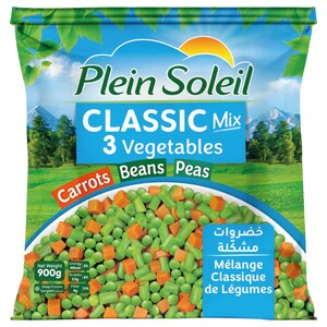 Plein Soleil Frozen Classic Mix 3 Vegetables 900G