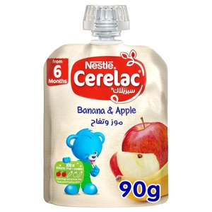 Cerelac Pouch Banana & Apple 90G