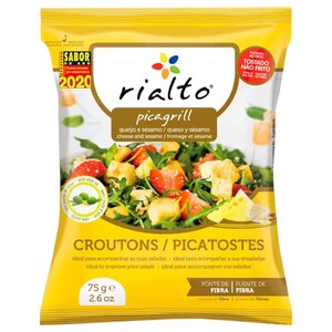 Rialto Picagrill Croutons Cheese & Sesame 75G