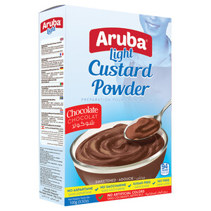 Aruba Custard Powder Chocolate Light 100G