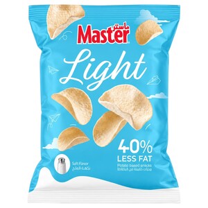 Master Chips Salt 40% Less Fat Light 70G