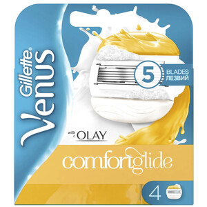 Gillette Venus Olay Comfortglide 5 Blades 4 Pieces