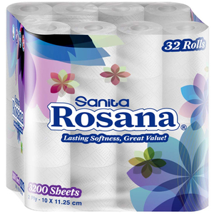 Rosana Toilet Paper 32 Rolls