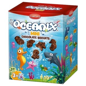 Cuétara Oceanix Mini Cocoa Biscuits 120G
