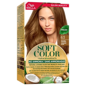 Wella Soft Color Natural Instincts Hair Color 63 Golden Caramel