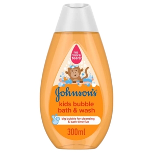 Johnson's Kids Bubble Bath & Wash 300Ml
