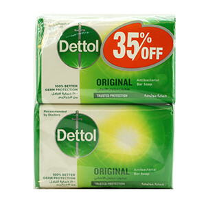 Dettol Soap Original 165G*4 -35% Off