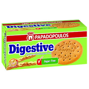 Papadopoulos Digestive Sugar Free 250G