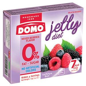 Domo Jelly Mixed Berries Diet 12G