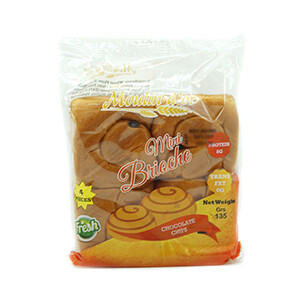 Moulin D'or Mini Brioche Chocolate Chips 135G