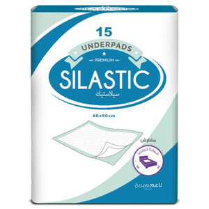 Silastic Underpads 60 X 90Cm 15 Pieces