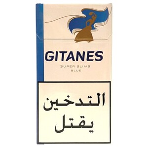 Gitanes Super Slims Blue