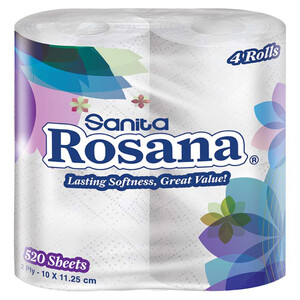 Rosana Toilet Paper 4 Rolls