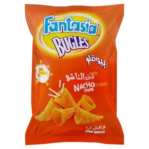 Fantasia Bugles Corn Snacks Nacho Cheese 50G
