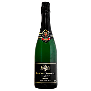 Baron D'arignac Blanc Vin Mousseux Brut 75Cl
