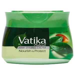 Vatika Hair Nourish & Protect Styling Hair Cream Olive 210Ml