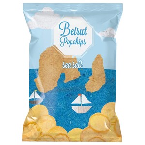 Beirut Pops Chips Sea Salt 50G