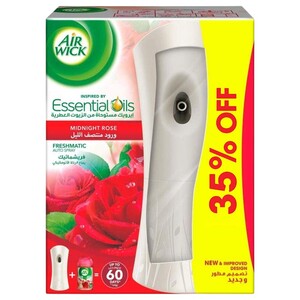 Airwick Midnight Rose Kit Freshmatic 250Ml 35% Off