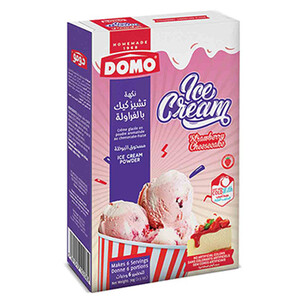 Domo Ice Cream Strawberry Cheese Cake 70G