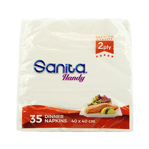 Sanita Dinner Handy 2 Ply 35Sh