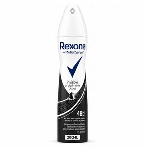 Rexona Deodorant Invisible Pure Black & White 200Ml