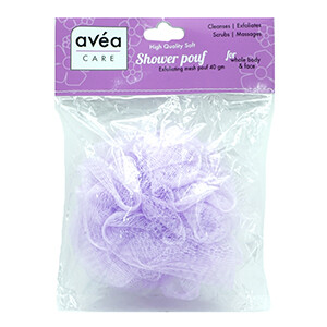 Avea Shower Pouf With Rope 8030