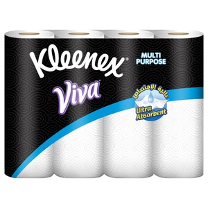 Kleenex Viva Multi Purpose House Hold Kitchen Towel Rolls 4 Pieces