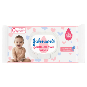 Johnson's Gentle All Over Wipes 20 Sheets