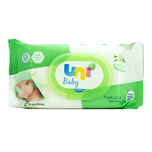 Uni Wipes Baby Natural 56S