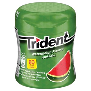 Trident Gum Watermelon 60 Pieces 84G