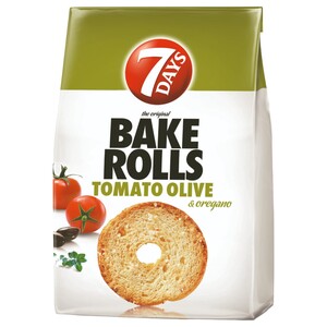 7 Days Bake Rolls Tomato Olive 80G