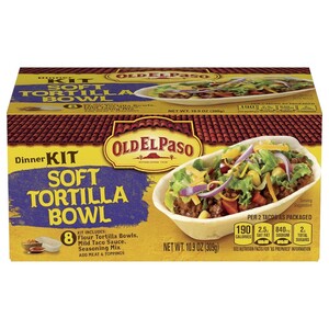 Old El Paso Soft Tortilla Bowl Taco Boats 309G