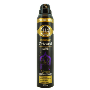 114 Amatoury Deo Sarab 150+50Ml Free
