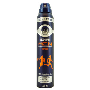 114 Amatoury Deo Sport 150+50Ml Free