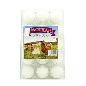 Sadaka Farms White Eggs *15