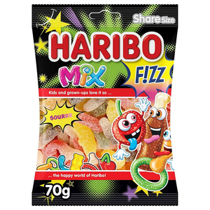 Haribo Jelly Fizz Mix 70G