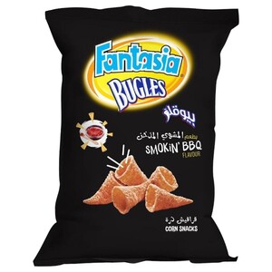 Fantasia Bugles Corn Snacks Smokin' Bbq 145G