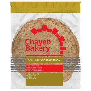 Chayeb Bakery Oat & Flax Seed Bread 280G